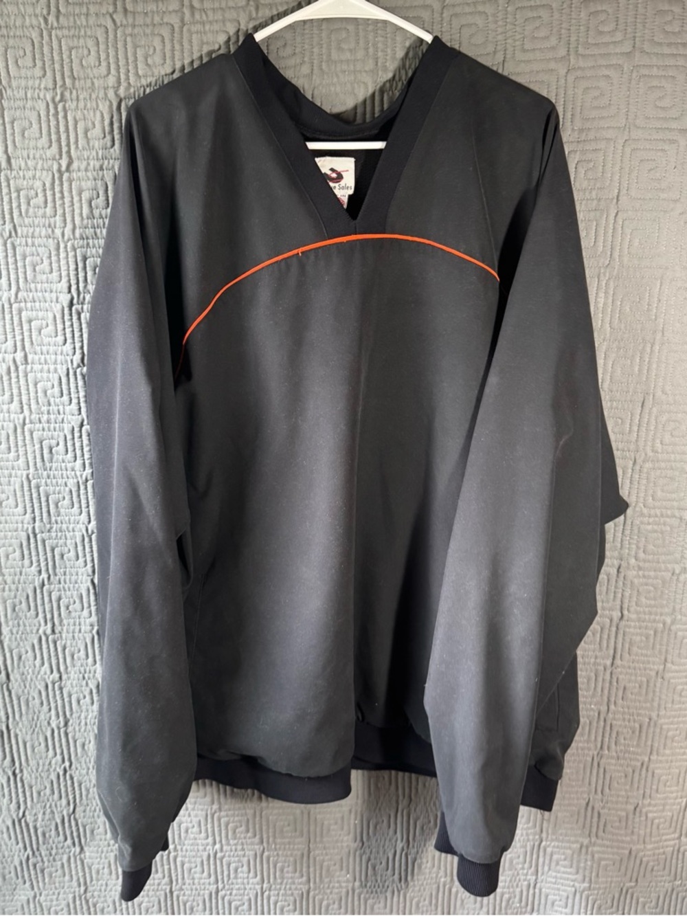 Unique Sales Pullover Jacket Mens 2XL Black Aledo Bearcats Texas Vintage USA